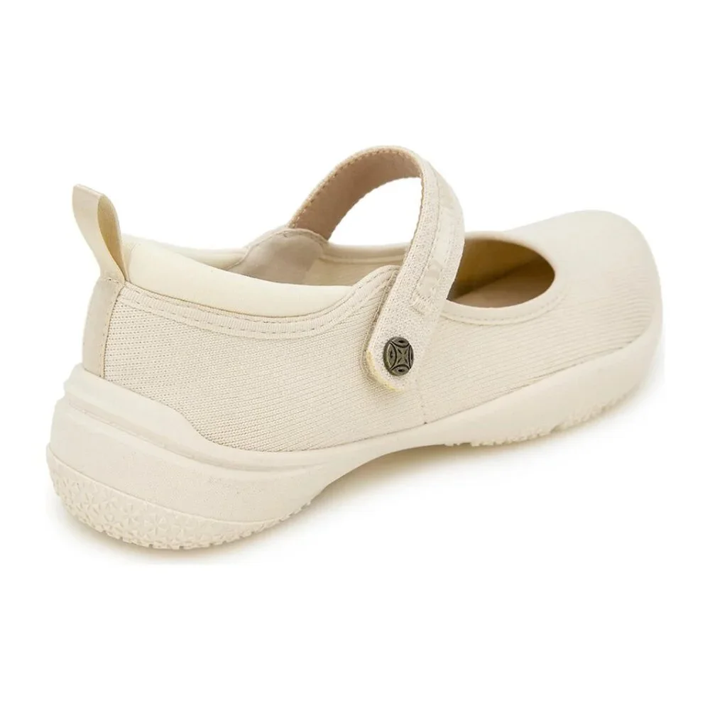 JBU Dark Eggshell Merry Mary Jane Flats/NIB/8M